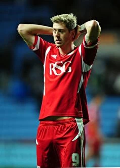 Images Dated 26th December 2011: Jon Stead's Disappointment: Coventry City vs. Bristol City, Championship (26/12/2011)