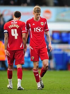 Ipswich Town v Bristol City Collection: Jon Stead's Disappointment: Ipswich Town Holds Off Bristol City