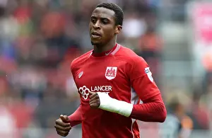 Bristol City V Newcastle United Prints: Jonathan Kodjia in Action: Bristol City vs Newcastle United at Ashton Gate (2016)