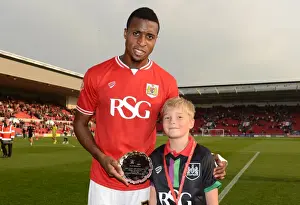 Bristol City V MK Dons Prints: Jonathan Kodjia Named Man of the Match as Bristol City Tops MK Dons in Sky Bet Championship