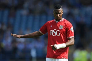 Images Dated 8th August 2015: Jonathan Kodjia Scores for Bristol City Against Sheffield Wednesday, 2015