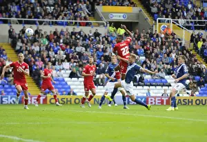 Birmingham City V Bristol City Prints: Jonathan Kodjia Scores His Second: Brilliant Moment at St