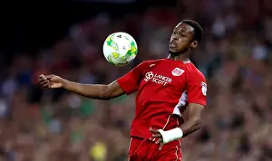Jonathan Kodjia's Determined Control: Norwich City vs. Bristol City, 2016