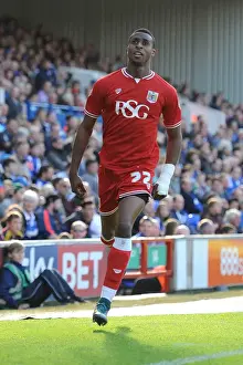 Ipswich Town V Bristol City Prints: Jonathan Kodjia's Goal: Bristol City Takes 2-1 Lead Over Ipswich Town
