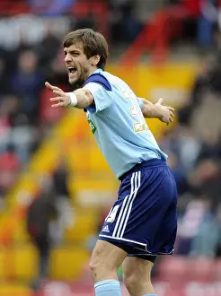 Jonathan Woodgate's Intense Focus: Middlesbrough vs. Bristol City, Npower Championship (09/03/2013)