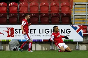 Framed Print : Jonson Clarke-Harris Scores Brace: Rotherham United 2-0 Bristol City (November 28, 2015) Framed Print : Jonson Clarke-Harris Scores Brace: Rotherham United 2-0 Bristol City (November 28, 2015)