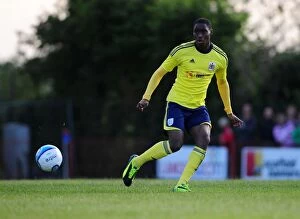 Images Dated 3rd July 2013: Jordan Wynter's Shining Performance in Bristol City's Pre-Season Victory over Ashton
