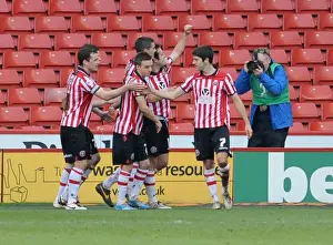 Jose Baxter's Goal Celebration: Sheffield United's Victory Over Bristol City (February 22, 2014)