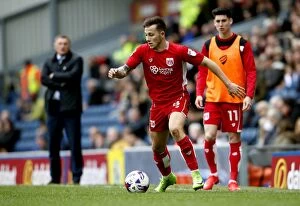 Images Dated 17th April 2017: Josh Brownhill in Action: Blackburn Rovers vs. Bristol City, Sky Bet Championship (17.04.2017)