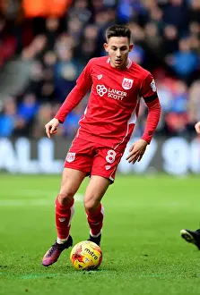 Josh Brownhill in Action: Bristol City vs Cardiff City