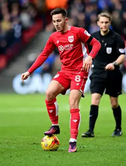 Josh Brownhill in Action: Bristol City vs Cardiff City