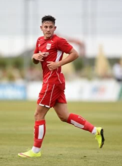 Images Dated 20th July 2016: Josh Brownhill of Bristol City in Action Against Granada, 2016: Pre-season Friendly at Pinatar Arena