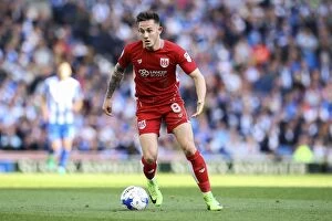 Images Dated 29th April 2017: Josh Brownhill Leads Bristol City Attack Against Brighton & Hove Albion