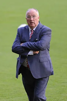 Keith Burt, Bristol City's Director of Football, at Port Vale's Vale Park during Sky Bet League One match against Bristol City on September 16, 2014