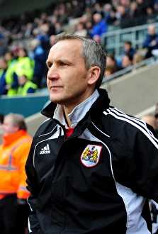 Coventry City V Bristol City Prints: Keith Milen Leads Bristol City at Coventry Arena, Championship Clash - 05/03/2011