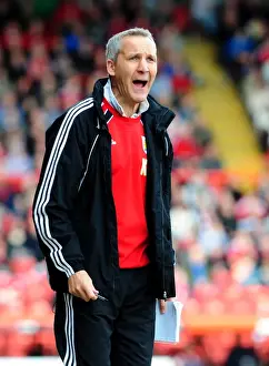 Keith Milen Leads Bristol City Against Doncaster Rovers in Championship Clash at Ashton Gate Stadium (02/04/2011)