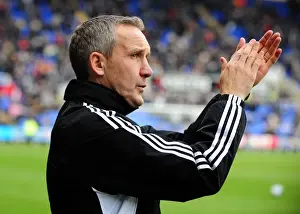 Reading V Bristol City Prints: Keith Milen Leads Bristol City at Reading's Madejski Stadium