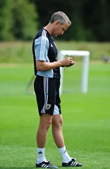 Pre-season Training Prints: Keith Miljen in Action: Pre-Season Training with Bristol City FC