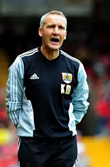 Bristol City V Brighton Prints: Keith Millen and Bristol City Face Brighton in Championship Match at Ashton Gate Stadium (September 10)