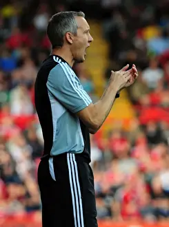 Bristol City V Hull City Prints: Keith Millen and Bristol City Take on Hull City in Championship Clash at Ashton Gate Stadium (September 24)