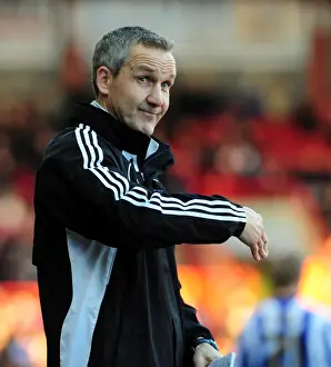 Keith Millen and Bristol City Square Off Against Sheffield Wednesday in FA Cup Clash at Ashton Gate Stadium (08.01.11)