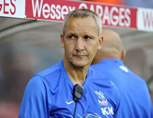 Round 2 Prints: Keith Millen of Crystal Palace at Ashton Gate during Bristol City vs Crystal Palace