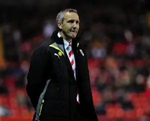 Bristol City V Barnsley Prints: Keith Millen Leads Bristol City Against Barnsley in Championship Clash at Ashton Gate