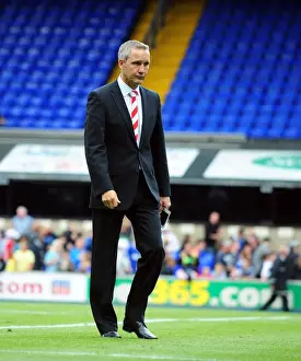 Ipswich Prints: Keith Millen Leads Bristol City in Championship Clash at Portman Road, August 28, 2010