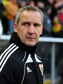 Hull City V Bristol City Prints: Keith Millen Leads Bristol City at Hull City Championship Clash, 18/12/2010