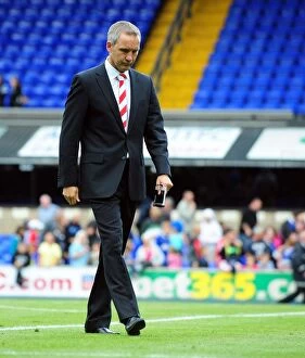 Images Dated 28th August 2010: Keith Millen Leads Bristol City at Ipswich Town Championship Clash, August 2010