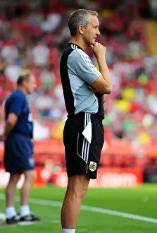 Keith Millen Leads Bristol City Against Ipswich Town in Championship Clash at Ashton Gate, 2011