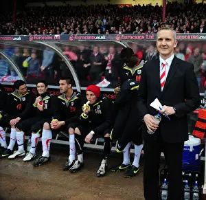 Keith Millen Leads Bristol City Against Newcastle United in Championship Showdown at Ashton Gate Stadium (2010)
