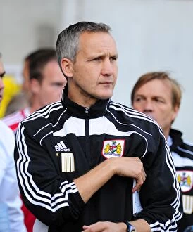 Images Dated 16th October 2010: Keith Millen Leads Bristol City in Npower Championship Clash at Cardiff City Stadium (October 16)