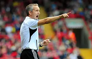 Keith Millen Leads Bristol City Against Portsmouth in 2008 Championship Clash at Ashton Gate Stadium