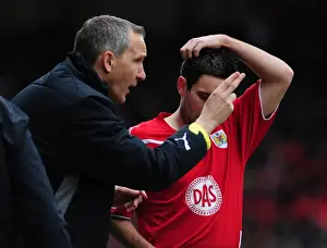 Bristol City V Nottingham Forest Prints: Keith Millen and Lee Johnson: Caretaker and Prospect at Ashton Gate - Bristol City vs Nottingham Forest