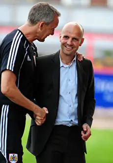 Exeter City V Bristol City Prints: Keith Millen and Paul Tisdale: A Coach's Reunion - Exeter City vs. Bristol City