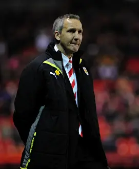 Bristol City V Barnsley Prints: Keith Millen Rallies Bristol City Against Barnsley in 2010 Championship Showdown at Ashton Gate