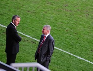 Images Dated 27th March 2010: Keith Millen and Steve Lansdown: Celebrating Bristol City's Hard-Fought 1-0 Championship Win over