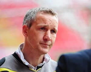 Images Dated 18th March 2010: Keith Millen Takes Charge: Bristol City FC, Championship 2010
