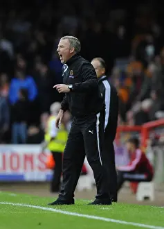 Bristol City V Wolves Prints: Kenny Jackett Leads Wolverhampton Wanderers Against Bristol City, Sky Bet League One, 2013