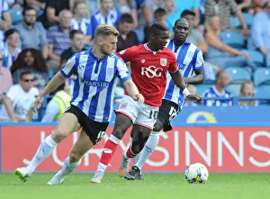 Season Opener Prints: Kieran Agard of Bristol City in Action Against Sheffield Wednesday, August 8, 2015