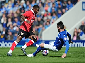 Chesterfield V Bristol City Prints: Kieran Agard Scores for Bristol City against Chesterfield