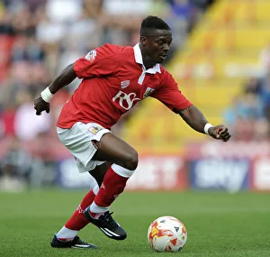 Bristol City V Doncaster Rovers Prints: Kieran Agard Scores for Bristol City Against Doncaster Rovers, September 13, 2014