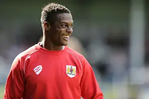 Rochdale V Bristol City Prints: Kieran Agard Scores for Bristol City at Rochdale's Spotland Stadium, 2014