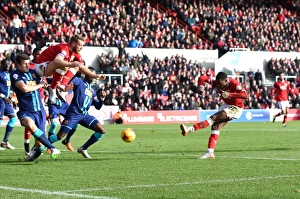 Bristol City V Hull City Prints: Kieran Agard Scores the Winner: Bristol City vs. Hull City, 2015