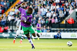 Notts County V Bristol City Prints: Kieran Agard Sets Up Goal for Aaron Wilbraham: Notts County vs