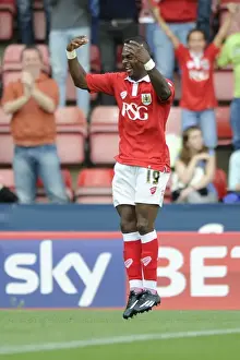 Bristol City V Doncaster Rovers Prints: Kieran Agard's First Goal: Bristol City's Triumph Over Doncaster Rovers