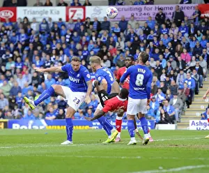 Chesterfield Prints: Kieran Agard's Overhead Kick Attempt vs Chesterfield, April 2015