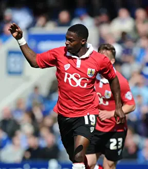 Kieran Agard's Thrilling Goal Celebration: Chesterfield vs. Bristol City, League One, 2015