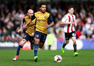 Brentford V Bristol City Prints: Korey Smith in Action: Brentford vs. Bristol City, Sky Bet EFL Championship (April 2017)